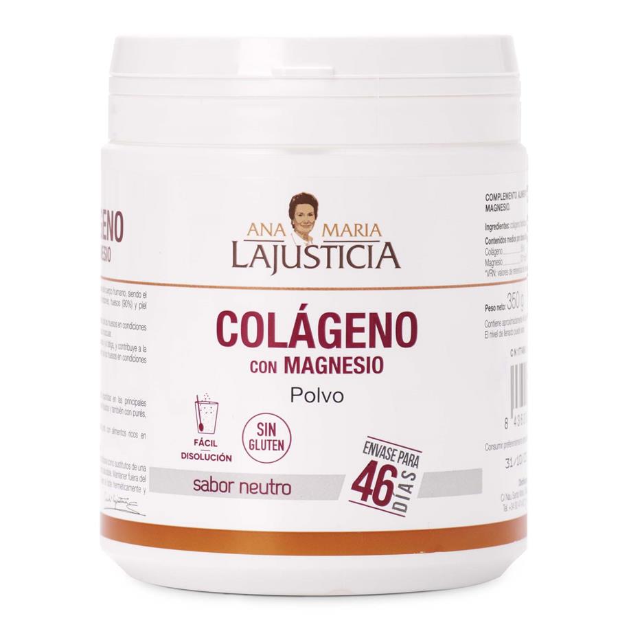 Colágeno con Magnesio en polvo (350gr) ANA MARIA LAJUSTICIA | F-  114087 | MUNDO ECOLÓGICO