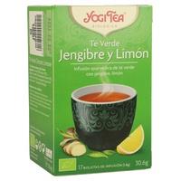 Infusión TÉ VERDE JENGIBRE Y LIMÓN YOGI TEA | F- 265077 | MUNDO ECOLÓGICO