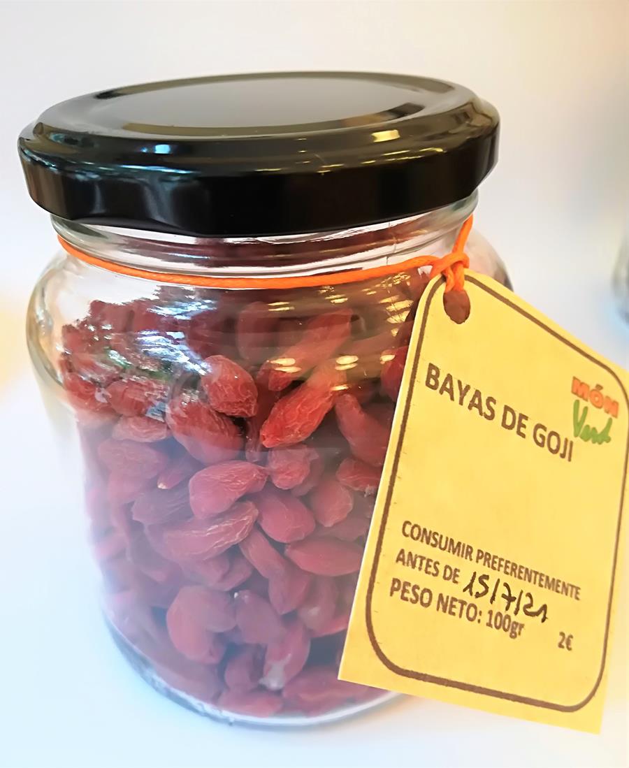 Bayas de Goji Granel (100gr) | G-Bayas100 | MUNDO ECOLÓGICO