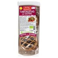 Tartaletas integrales con frutos del bosque Bio (4 unidades) ESPIGA BIO | F- 693011 | MUNDO ECOLÓGICO
