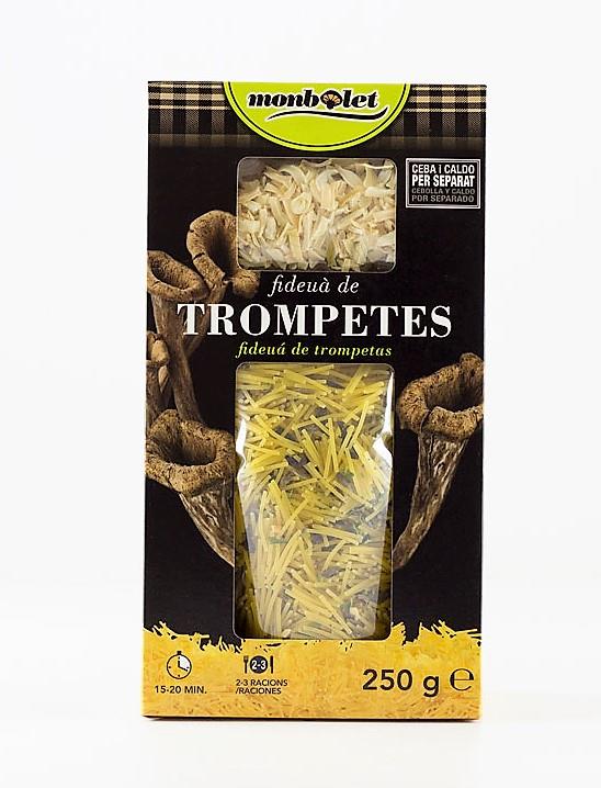 Fideuà de Trompetes -Fideuá de Trompetas (Caja 250gr) MONBOLET | M - FTK | MUNDO ECOLÓGICO