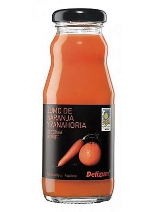 Suc de taronja i pastanaga - Jugo de naranja y zanahoria Eco (200ml) DELIZIUM | NM- 11427 | MUNDO ECOLÓGICO