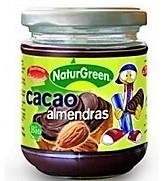 Crema de Cacao y Almendras Bio Sin gluten (200gr) NATUR-GREEN | F- 447099 | MUNDO ECOLÓGICO