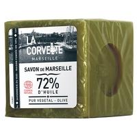 Jabón de Marsella 72% Oliva -pastilla (300gvr) LA CORVETTE | F-  N42010 | MUNDO ECOLÓGICO