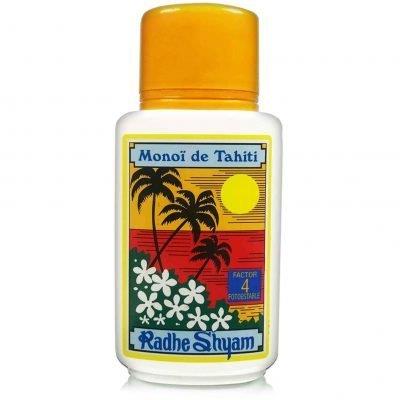 Aceite protector solar Monoï de Tahití - Factor 4 (150ml) RADHE SHYAM | F- 132583 | MUNDO ECOLÓGICO
