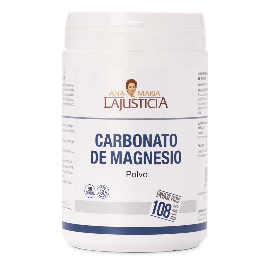 Carbonato de Magnesio en polvo (130 gr) ANA MARIA LAJUSTICIA | F- 114010 | MUNDO ECOLÓGICO