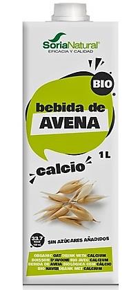 Bebida vegetal. Leche de avena Bio con calcio (1L) SORIA NATURAL | 40 | MUNDO ECOLÓGICO