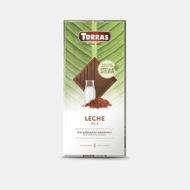 Chocolate con leche con Stevia (100gr) CHOCOLATES SOLÉ | F- J23016 | MUNDO ECOLÓGICO