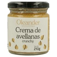 Crema de avellanas Crunchy (210gr) OLEANDER | F-632048 | MUNDO ECOLÓGICO