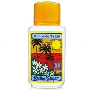 Aceite protector solar Monoï de Tahití - Factor 25 (150ml) RADHE SHYAM | F- 132693 | MUNDO ECOLÓGICO