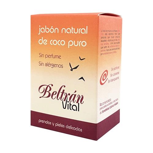 Jabón de coco puro (240gr) BELTRAN | M- 12435 | MUNDO ECOLÓGICO