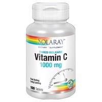 Vitamina C 1000mg (100 comprimidos) SOLARAY | F- 956005 | MUNDO ECOLÓGICO