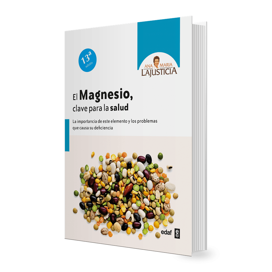 Libro "El magnesio, clave para la salud" (240 pág) ANA MARIA LAJUSTICIA | F- 114075 | MUNDO ECOLÓGICO