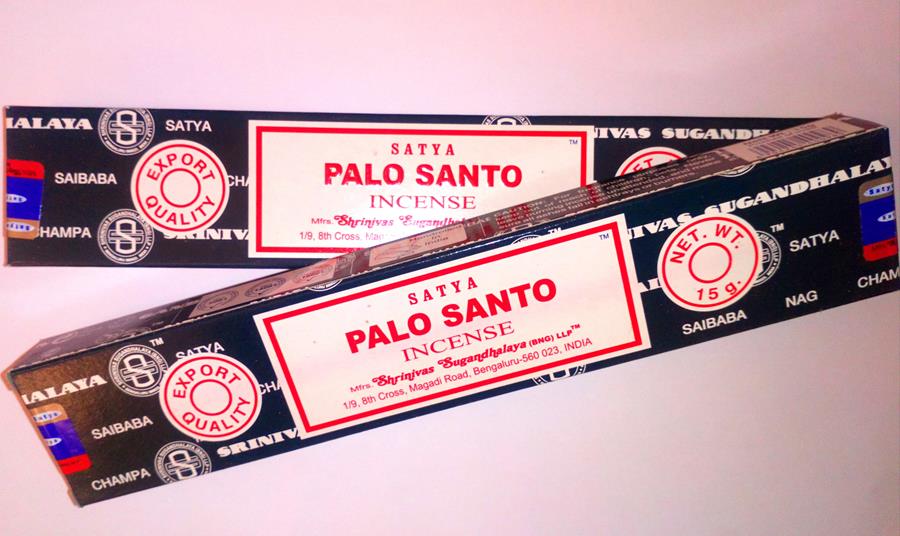 Incienso Stick Palo Santo (caja 15gr) SATYA | Incienso palo Santo SATYA | MUNDO ECOLÓGICO