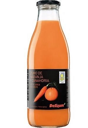 Suc de taronja i pastanaga - Jugo de naranja y zanahoria Eco (1L) DELIZIUM | NM- 11412 | MUNDO ECOLÓGICO