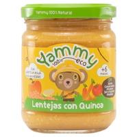Potito de Lentejas con Quinoa Eco (195gr) YAMMY | F-  L99016 | MUNDO ECOLÓGICO