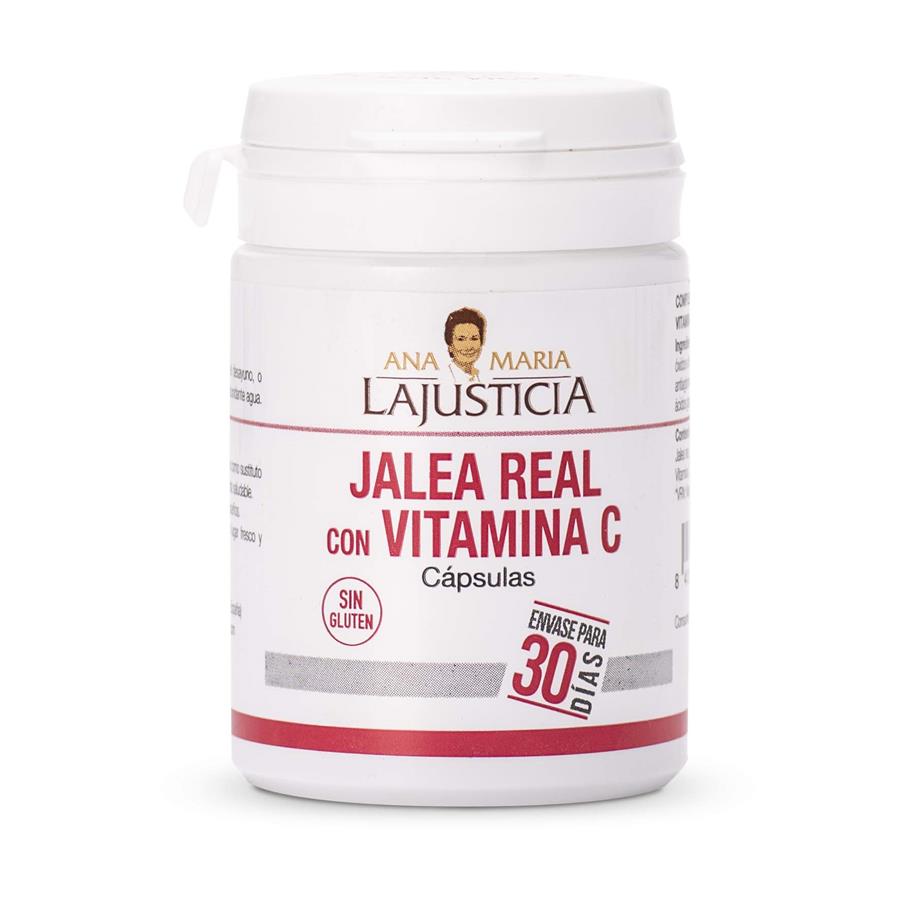 Jalea real con Vitamina C (60 cápsulas) ANA MARIA LAJUSTICIA | F- 114113 | MUNDO ECOLÓGICO