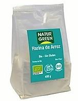 Harina de Arroz (400gr) NATURGREEN | F- 447169 | MUNDO ECOLÓGICO