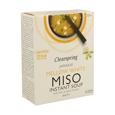 Sopa instantánea suave de miso con tofu (40gr) CLEARSPRING | F- 567016 | MUNDO ECOLÓGICO