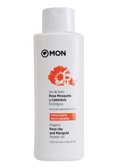 Gel de ducha Rosa mosqueta y caléndula  (750ml) MON DECONATUR | F- A28002 | MUNDO ECOLÓGICO